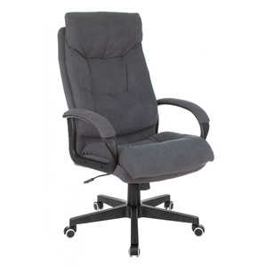 Кресло Бюрократ CH-824 Ткань Fabric серая Alfa 44
