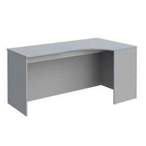 Офисная мебель Simple Стол эргономичный SE-1600(R) Серый 1600х900х760