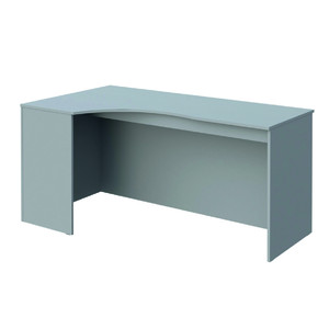 Офисная мебель Simple Стол эргономичный SE-1600(L) Серый 1600х900х760
