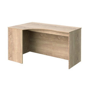 Офисная мебель Simple Стол эргономичный SE-1400(L) Дуб Сонома светлый 1400х900х760