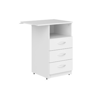 Офисная мебель Simple Тумба приставна правая SC-3D.2(R) Белый 600х450х760