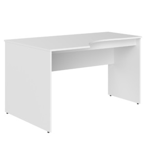 Офисная мебель Simple Стол эргономичный SET140-1(L) Белый 1400х900х760