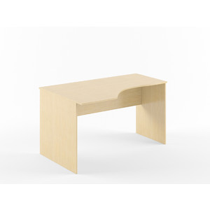 Офисная мебель Simple Стол эргономичный SET140-1(L) Легно светлый 1400х900х760