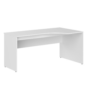 Офисная мебель Simple Стол эргономичный SET160-1(R) Белый 1600х900х760