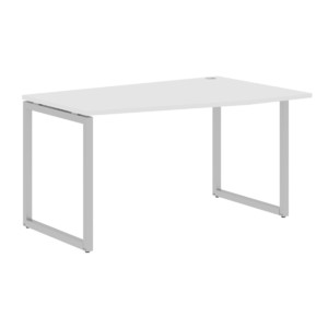 Офисная мебель Xten-Q Стол эргономичный XQCT 149(R) Белый/Алюминий 1400x900x750