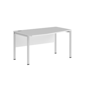 Офисная мебель Xten-M Стол эргономичный XMCT 149(L) Белый/Алюминий матовый 1400x900x750
