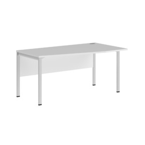 Офисная мебель Xten-M Стол эргономичный XMCT 169(R) Белый/Алюминий матовый 1600x900x750