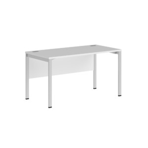 Офисная мебель Xten-M Стол письменный XMST 147 Белый/Алюминий матовый 1400x700x750