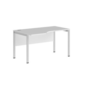Офисная мебель Xten-M Стол эргономичный XMCET 149(L) Белый/Алюминий матовый 1400x900x750
