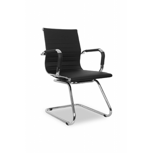 Конференц-кресло College CLG-620 LXH-C Black Экокожа черная