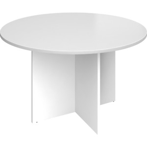 Офисная мебель Арго Стол для переговоров А-029 Белый 1200х1200х760