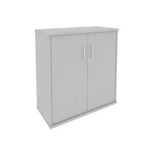 Офисная мебель RIVA Шкаф низкий широкий А.СТ-3.1 Серый 770х365х828