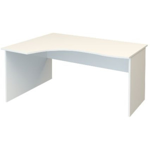 Офисная мебель Арго Стол эргономичный левый А-201.ЛВ Белый 1600х1200х760