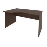 Офисная мебель RIVA Стол криволинейный левый А.СА-2 (L) Венге Цаво 1400х900х750