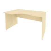 Офисная мебель RIVA Стол криволинейный левый А.СА-2 (L) Клён 1400х900х750