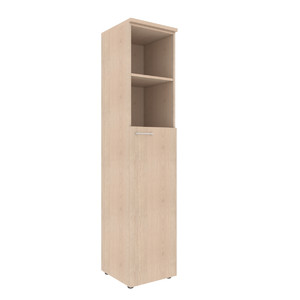 Офисная мебель Xten Шкаф колонка с глухой средней дверью и топом XHC 42.6 Бук Тиара 432x432x1955