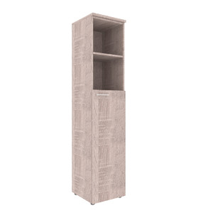 Офисная мебель Xten Шкаф колонка с глухой средней дверью и топом XHC 42.6 Дуб Сонома 432x432x1955