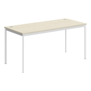 Офисная мебель Имаго-С Стол прямой СП-4S Клен/Белый 1600х720х755