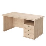 Кабинет руководителя Raut Стол однотумбовый RDT 168.A(R) Дуб Бофорд 1600х800х750