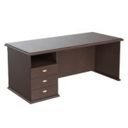 Кабинет руководителя Raut Стол однотумбовый RDT 188.A(L) Венге Магия 1800х800х750