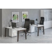 Кабинет руководителя Оникс Вуд Директ (Onix Wood Direct) Белый бриллиант