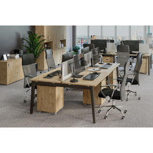 Кабинет руководителя Оникс Вуд Директ (Onix Wood Direct) Тиквуд светлый