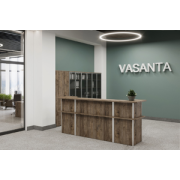 Стойка ресепшн Васанта (Vasanta) Дуб Самдал