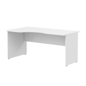 Офисная мебель Имаго Стол эргономичный левый СА-1(L) Белый 1600х900х755