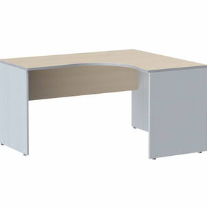 Офисная мебель Имаго Стол эргономичный правый СА-3(R) Клен/Металлик 1400х1200х755