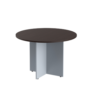 Офисная мебель Имаго Стол переговорный ПРГ-1 Венге Магия/Металлик 1100х1100х755