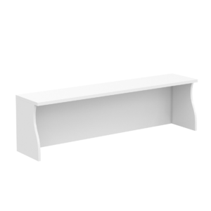 Офисная мебель Имаго Надставка на стол НС-3 Белый 1400х300х400