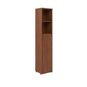 Офисная мебель Имаго Шкаф колонка с глухой средней дверью СУ-1.6(L) Орех Французский 403х365х1975