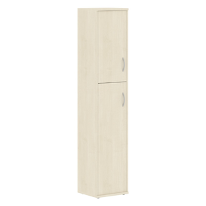 Офисная мебель Имаго Шкаф колонка с глухой малой и средней дверьми СУ-1.8(L) Клен 403х365х1975