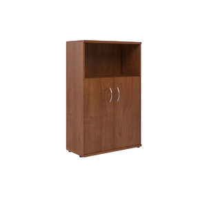Офисная мебель Имаго Шкаф с глухими малыми дверьми СТ-2.1 Орех Французский 770х365х1200