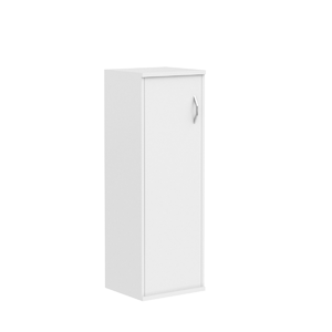 Офисная мебель Имаго Шкаф колонка с глухой дверью СУ-2.3(L) Белый 403х365х1200