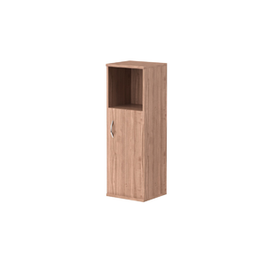 Офисная мебель Имаго Шкаф колонка с глухой малой дверью СУ-2.1(R) Ясень Шимо 403х365х1200
