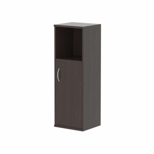 Офисная мебель Имаго Шкаф колонка с глухой малой дверью СУ-2.1(R) Венге Магия 403х365х1200