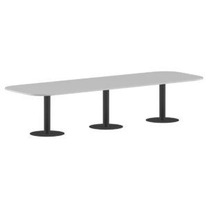 Офисная мебель Имаго Конференц-стол ПРГ-7 Белый/Антрацит 3600х1200х750