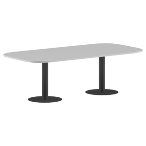 Офисная мебель Имаго Конференц-стол ПРГ-8 Белый/Антрацит 3600х1200х750