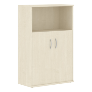 Офисная мебель Имаго Шкаф с глухими малыми дверьми СТ-2.1 Клен 770х365х1200