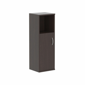 Офисная мебель Имаго Шкаф колонка с глухой малой дверью СУ-2.1(L) Венге Магия 403х365х1200