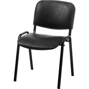 Офисный стул ИЗО black Искус. кожа PV-1 530x760x815