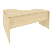 Офисная мебель Style Стол криволинейный правый Л.СА-4 (R) Акация Лорка 1580х1200х750