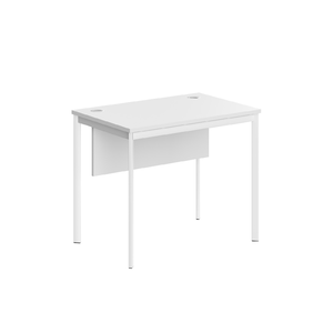 Офисная мебель Имаго-С Стол прямой с фронтальной панелью СП-1.1SD Белый/Белый 900х600х755