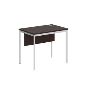 Офисная мебель Имаго-С Стол прямой с фронтальной панелью СП-1.1SD Венге Магия/Белый 900х600х755