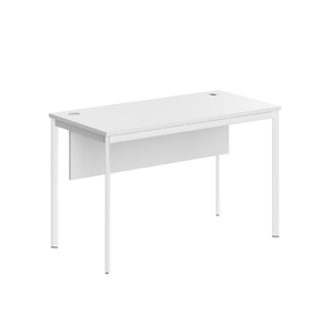 Офисная мебель Имаго-С Стол прямой с фронтальной панелью СП-2.1SD Белый/Белый 1200х600х755
