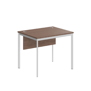 Офисная мебель Имаго-С Стол прямой с фронтальной панелью СП-1SD Ясень Шимо/Белый 900х720х755