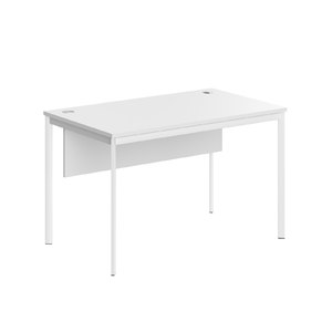Офисная мебель Имаго-С Стол прямой с фронтальной панелью СП-2SD Белый/Белый 1200х720х755