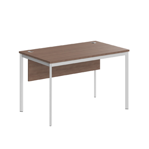 Офисная мебель Имаго-С Стол прямой с фронтальной панелью СП-2SD Ясень Шимо/Белый 1200х720х755