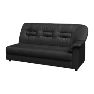 Модуль трехместный левый ПРЕМЬЕР P3L Экокожа Ecotex 3001 (черная) 1730х900х900